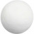 Ballen, d: 50 mm, wit, katoen, 50stuks [HOB-54050]