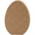 Ei, h: 18 cm, diepte 2,5 cm, 1stuk [HOB-56182]