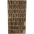 Letter, cijfers en tekens, inclusief display, h: 13 cm, dikte 2 cm, MDF, 160stuks [HOB-56348]