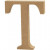 Letter, T, h: 8 cm, dikte 1,5 cm, MDF, 1stuk [HOB-56379]