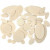 Mozaiek vormen, afm 1-5 cm, 60div [HOB-565980]