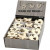Houten decoraties, bloem, vlinder, hart, afm 6 cm, dikte 3 mm, 200stuks [HOB-56734]