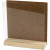 3D plaat met glas, afm 15x15 cm, grenen, 1set [HOB-56746]