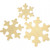 Sneeuwvlok, afm 4-6 cm, 60stuks [HOB-56767]