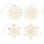 Ornamenten, d: 7 cm, dikte 0,3 mm, triplex, 8stuks [HOB-568090]