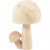 Wooden Mushrooms, H: 8.5 cm, W: 5.5 cm, 1 pc, pine [HOB-56936]