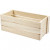 Houten krat, afm 34x15 cm, h: 13 cm, 1 stuk, Keizerin boom [HOB-574580]