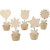 Memoclip, h: 10 cm, d: 5 cm, triplex, 10stuks [HOB-57477]