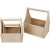 Flessenhouder, grootste maat 24x17,5x28 cm, Keizerin boom, 3stuks [HOB-57596]