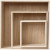 Houten voorraaddozen, vierkant, h: 15+21,5+28 cm, b: 15+21,5+28 cm, Keizerin boom, 3stuks, diepte 13+11,5+12,5 cm [HOB-57637]