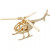 3D Puzzel, helicopter, afm 26,5x14x26 cm, triplex, 1stuk [HOB-57857]