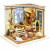 DIY Miniatuur kamer, h: 19 cm, b: 22,5 cm, 1 stuk [HOB-57891]