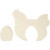2in1 Figuren, kip en ei, h: 7,5+16 cm, b: 6,3+19,5 cm, triplex, 1set, dikte 2 cm [HOB-57901]