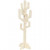 Houten cactus, h: 38 cm, b: 12 cm, triplex, 1stuk, dikte 8 mm [HOB-57903]