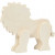 Dierfiguur, leeuw, h: 13 cm, b: 16 cm, triplex, 1stuk [HOB-57916]