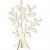 Tree, H: 24 cm, W: 18.4 cm, 1 pc, plywood [HOB-57949]