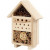 Insect Hotel, H: 26.1 cm, W: 18.4 cm, 1 pc, pine [HOB-57954]