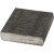 Metalen voet, afm 4x4x1 cm, gatgrootte 2 mm, 1stuk [HOB-58030]