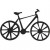 Label, zwart, afm 77x48 mm, fiets, 10stuks [HOB-586039]