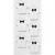 Stickers, wit, afm 33x35 mm, overhemd, 6stuks [HOB-586045]