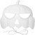 Masker, pompoen, h: 15 cm, b: 19 cm, 1stuk [HOB-592450]