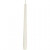 Kaars, off-white, d: 2,2 cm, h: 24,5 cm, 4stuks [HOB-597021]
