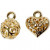 Bedels, d: 11 mm, verguld, 2div [HOB-60576]