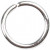 Ring, rond, dikte 0,7 mm, binnenmaat 4 mm, verzilverd, 500stuks,  5,4 mm [HOB-61379]