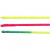 Wire met nylon, l: 40 cm, dikte 1,5 mm, 6 stuks, neon geel, neon multi, neon roze [HOB-61560]