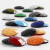 Cabochons, d: 14 mm, dikte 4 mm, diverse kleuren, 300div [HOB-68018]