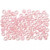 Rocailles, afm 6/0 , d: 4 mm, roze kern, 25gr, gatgrootte 0,9-1,2 mm [HOB-682781]