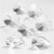 Kristal kralen, afm 14 mm, gatgrootte 1 mm, Transparant glans, hartvormig, 30stuks [HOB-69697]