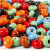 Keramiek links, d: 15 mm, gatgrootte 5,5 mm, 300stuks [HOB-69888]