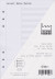 Agenda Vulling A5 Wit Cornell Muziek, 6 Rings (1 st) [BOP-A5CW]