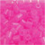 Strijkkralen, afm 5x5 mm, gatgrootte 2,5 mm, roze neon (30), medium, 1100stuks [HOB-751300]