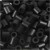 Foto kralen, afm 5x5 mm, gatgrootte 2,5 mm, schwarz (1), 6000stuks [HOB-75501]