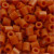 Foto kralen, afm 5x5 mm, gatgrootte 2,5 mm, rood bruin (5), 6000stuks [HOB-75505]