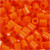 Foto kralen, afm 5x5 mm, gatgrootte 2,5 mm, helder oranje (13), 1100stuks [HOB-755130]