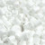 Foto kralen, afm 5x5 mm, gatgrootte 2,5 mm, wit (15), 6000stuks [HOB-75515]