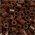 Foto kralen, afm 5x5 mm, gatgrootte 2,5 mm, chocolate (27), 1100stuks [HOB-755270]