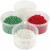 Pearl Clay®, 3x25 gr, 38 gr, 1 set, groen, wit, rood [HOB-78717]