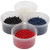 Pearl Clay®,  3x25 gr,  38 gr, blauw, rood, zwart, 1set [HOB-78727]