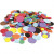 EVA Foam cirkels, d: 12+20+32 mm, diverse kleuren, 300div [HOB-790061]