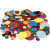 EVA Foam cirkels, d: 12+20+32 mm, 1000div [HOB-79022]