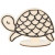 Figuur om te decoreren, schildpad, h: 10 cm, 1stuk [HOB-791958]