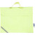 Schooltas, afm 36x29 cm, diepte 9 cm, 1 stuk, fluorescerende geel [HOB-951781]