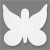 Vlinders, h: 23 cm, b: 25 cm, 16stuks, 230 gr [HOB-95195]