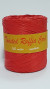Raffia Gedraaid Koord Rood 150 meter (1 rol) [HV-RAFR]