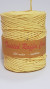 Raffia Gedraaid Koord Geel 150 meter (1 rol) [HV-RAFY]