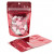 Stazakken Transparant/Rood 10,2x6x15,2cm | 57 gram (100 stuks) [ZBGB2RD]